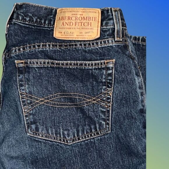 Women’s Abercrombie & Fitch Jamil Bootcut Buttonfly Jeans Size 12 Regular #41 - Picture 7 of 7